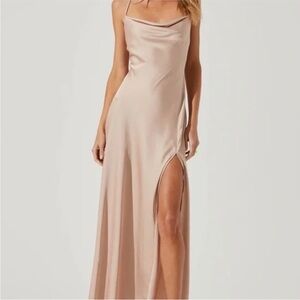 Palisades Cowl Maxi Dress